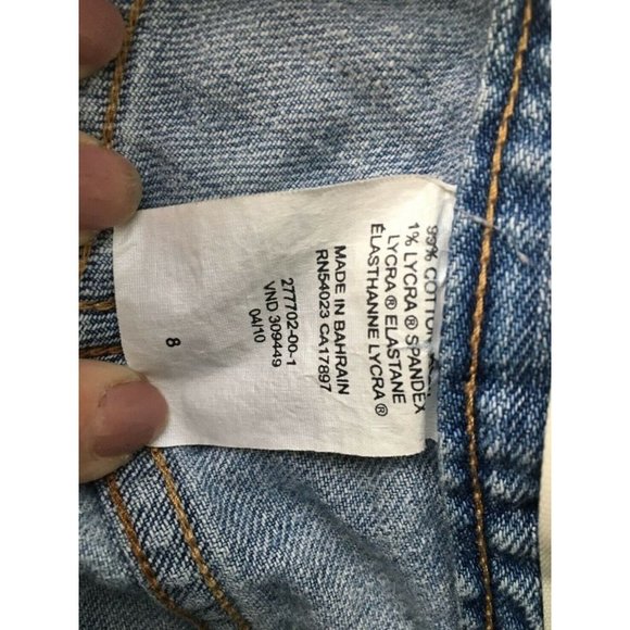 Gap Boot Cut Crop Jeans Women's Size 8 - Picture 7 of 8